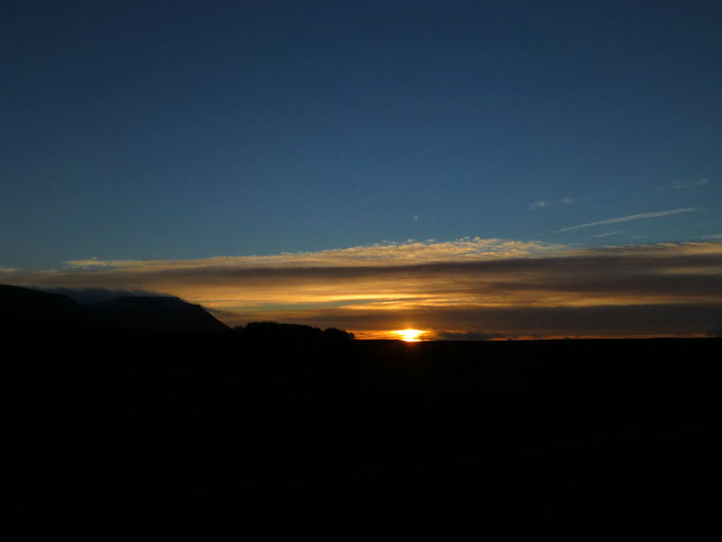 Ingleborough Sunset